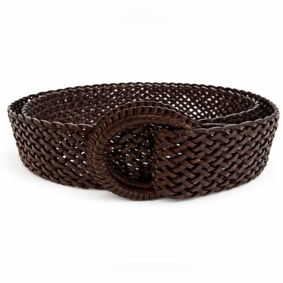 J. Crew Accessories - J. Crew Belt Brown woven size M/L